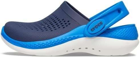 Дитячі Crocs-сабо для хлопчика Crocs LiteRide 360 Clog Kids Navy/Bright Cobalt — фото 2
