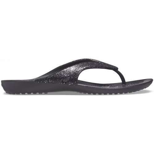 Жіночі в'єтнамки Crocs Kadee II Glitter Black Flip — фото 9