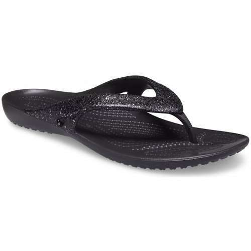 Жіночі в'єтнамки Crocs Kadee II Glitter Black Flip — фото 10