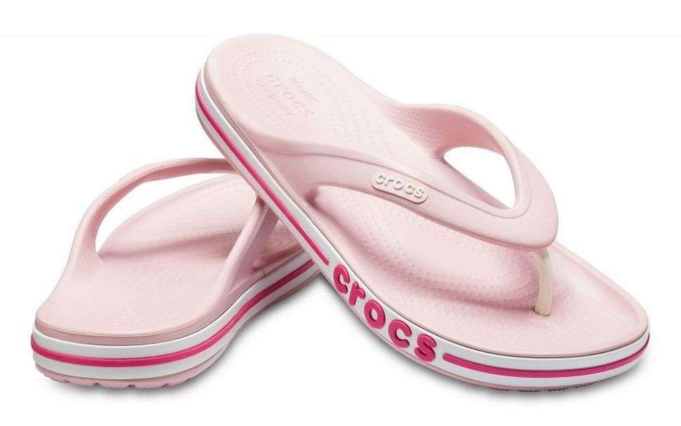 Жіночі в'єтнамки Баябенд Рожеві Crocs Bayaband Flip Petal Pink