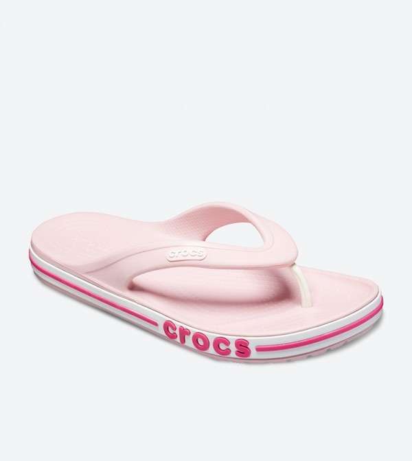 Жіночі в'єтнамки Баябенд Рожеві Crocs Bayaband Flip Petal Pink — фото 4