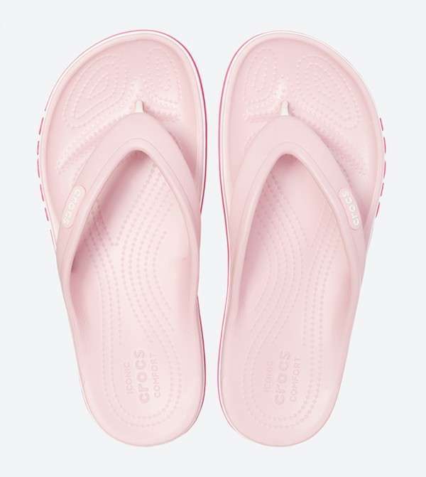 Жіночі в'єтнамки Баябенд Рожеві Crocs Bayaband Flip Petal Pink — фото 5