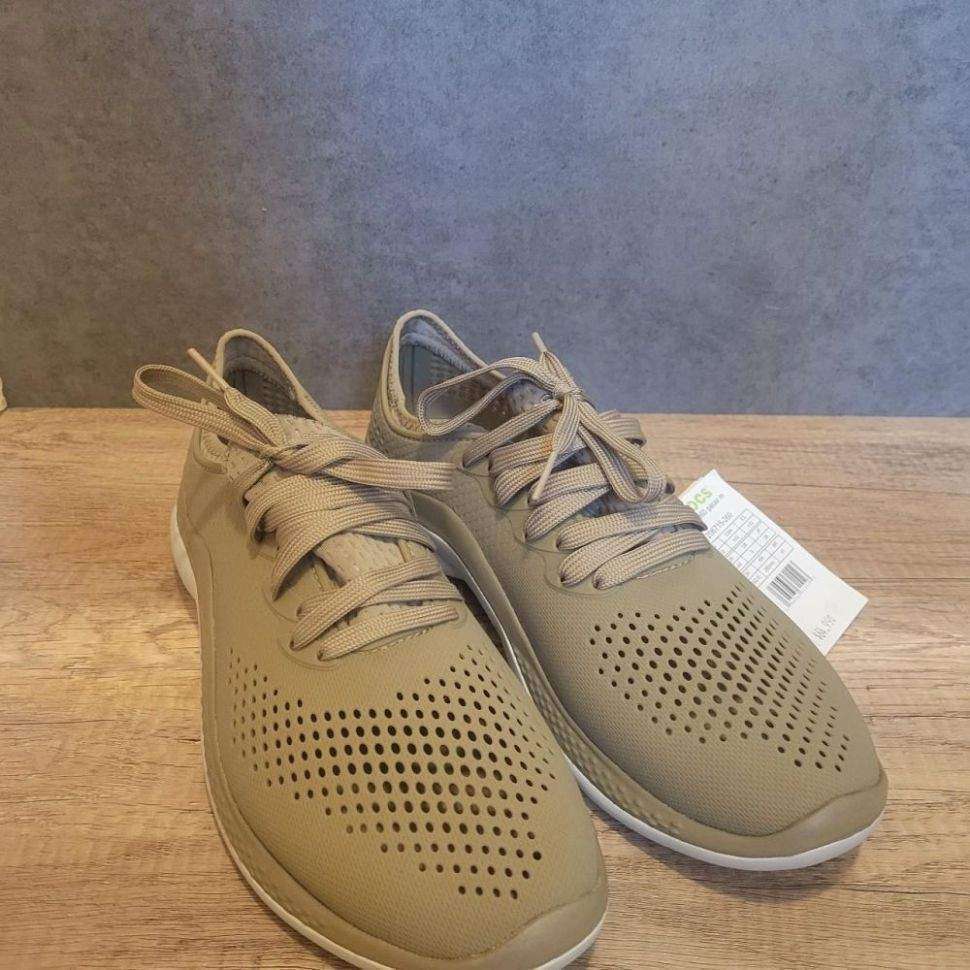 Чоловічі кросівки Crocs Literide 360 Pacer Khaki — фото 4