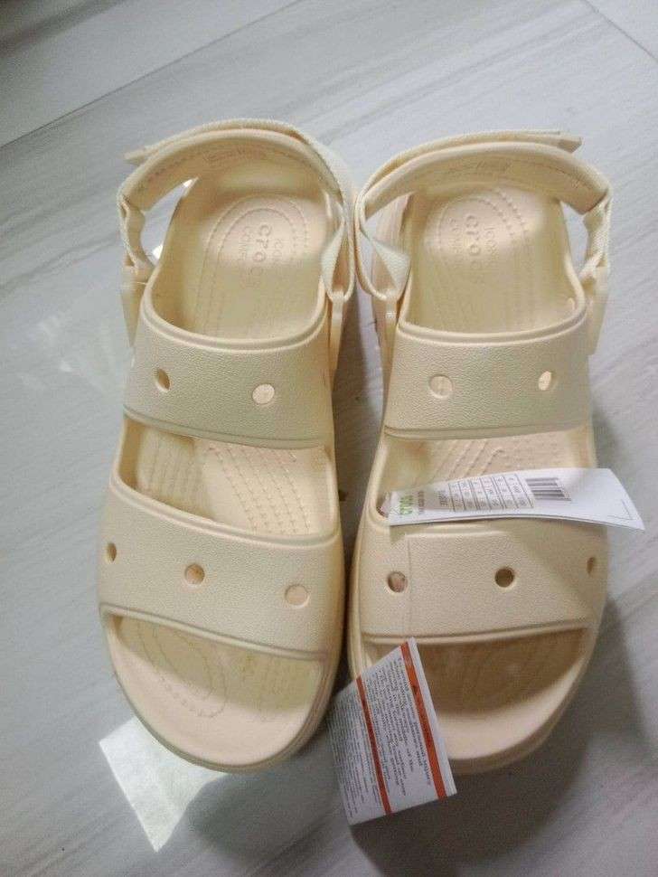 Жіночі сандалі Crocs Hiker Xscape Sandal Vanilla — фото 7