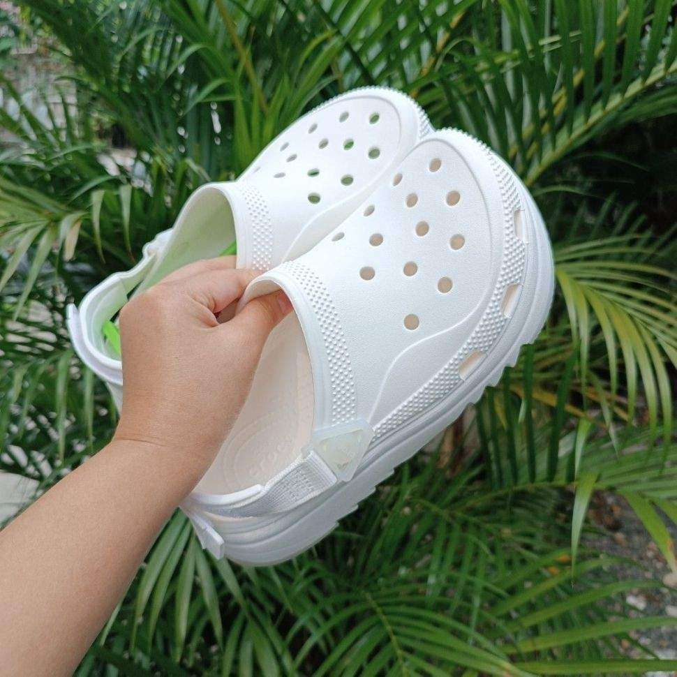 Жіночі Crocs Hiker Xscape Platform Clog White — фото 2