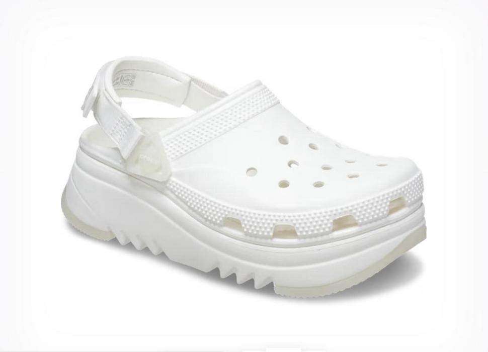 Жіночі Crocs Hiker Xscape Platform Clog White — фото 11