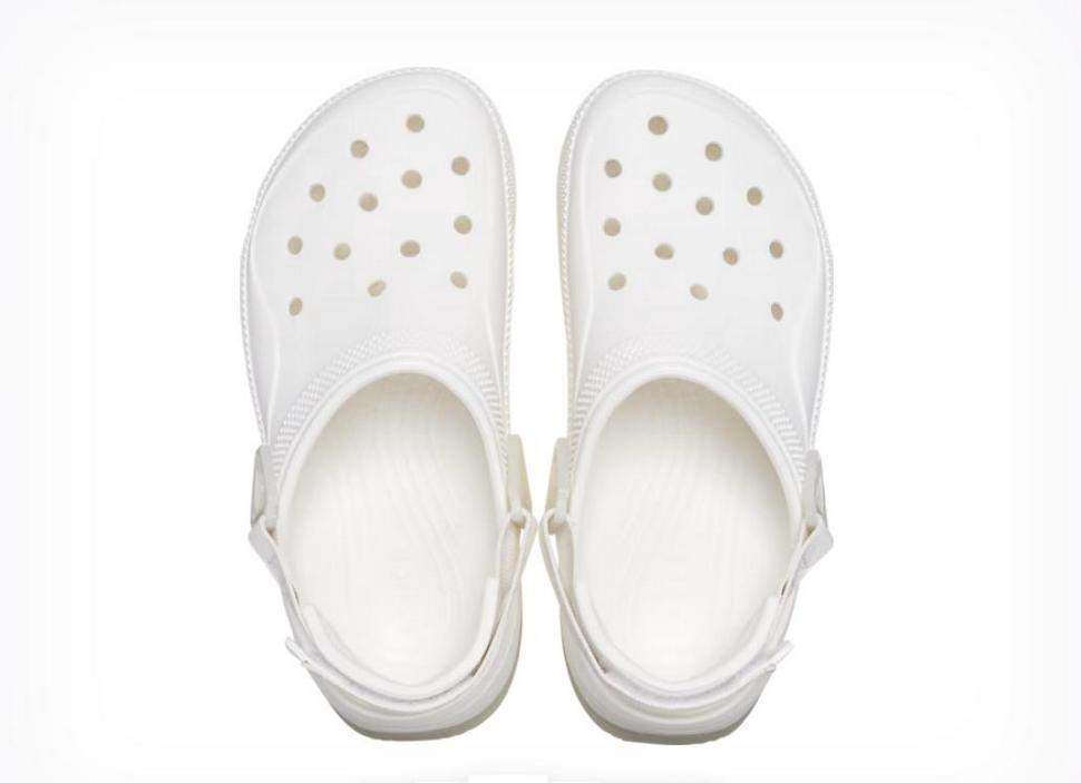 Жіночі Crocs Hiker Xscape Platform Clog White — фото 13