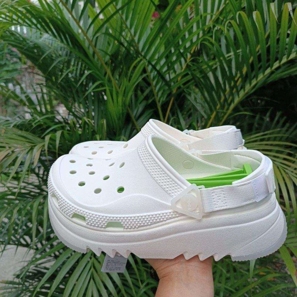 Жіночі Crocs Hiker Xscape Platform Clog White — фото 4