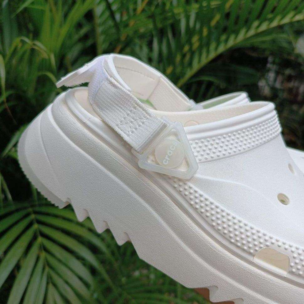 Жіночі Crocs Hiker Xscape Platform Clog White — фото 5