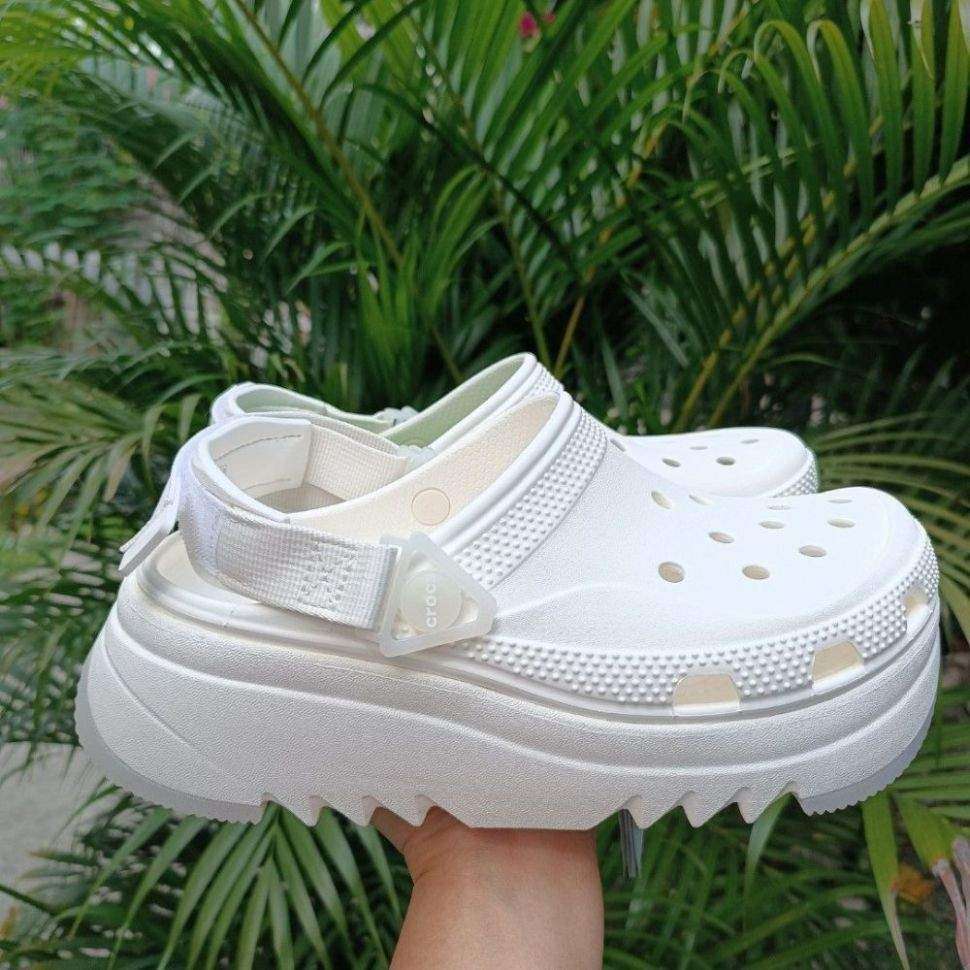 Жіночі Crocs Hiker Xscape Platform Clog White — фото 6