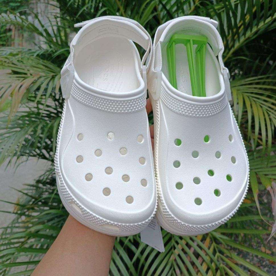Жіночі Crocs Hiker Xscape Platform Clog White — фото 7