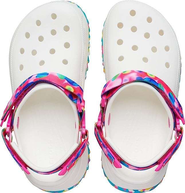 Crocs Classic Hiker Solarized Clogs White / Multi — фото 6