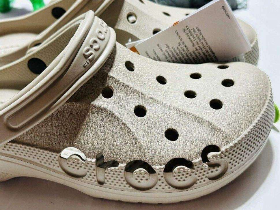 Crocs Baya Clog Cobblestone — фото 11