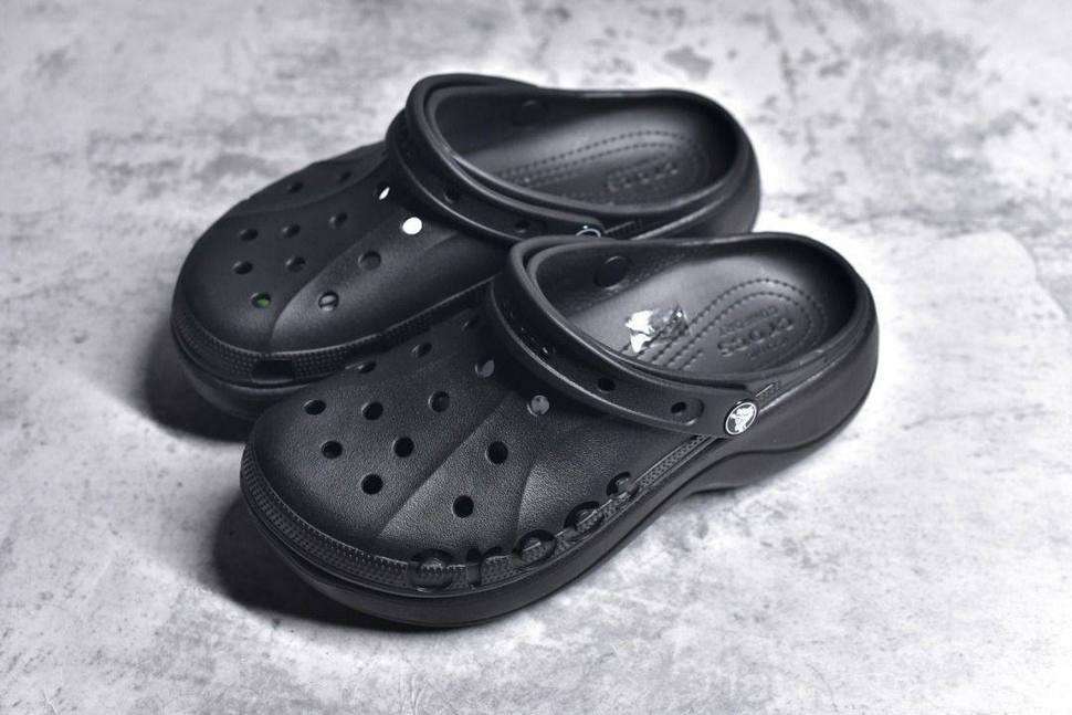 Жіночі Crocs Baya Platform Clog Black — фото 3