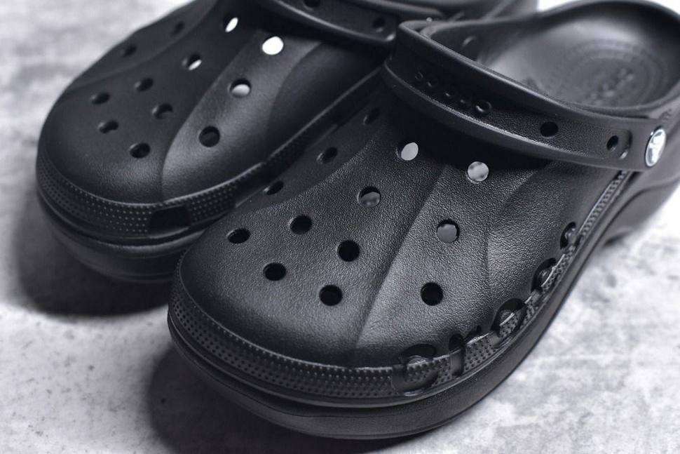 Жіночі Crocs Baya Platform Clog Black — фото 4