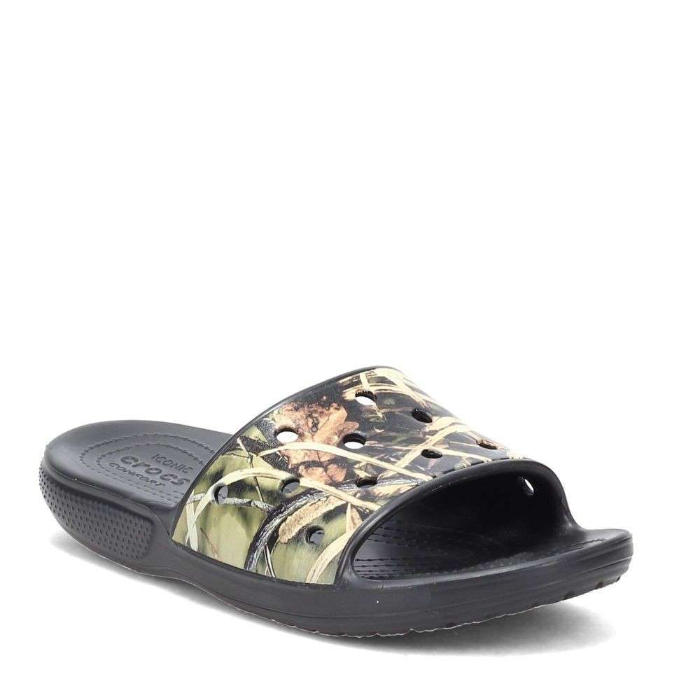 Чоловічі шльопанці Classic Crocs Realtree® Slide, Available in MAX-4 Camo — фото 12