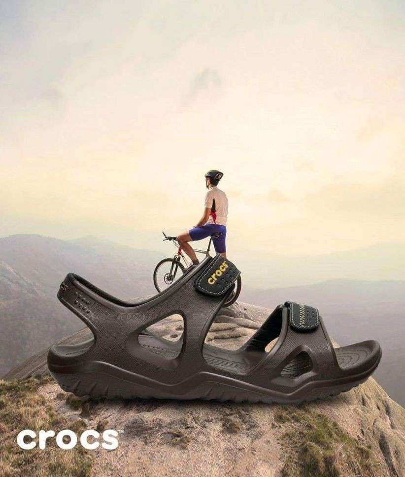 Чоловічі Сандалії Crocs Swiftwater River Sandal Espresso — фото 2