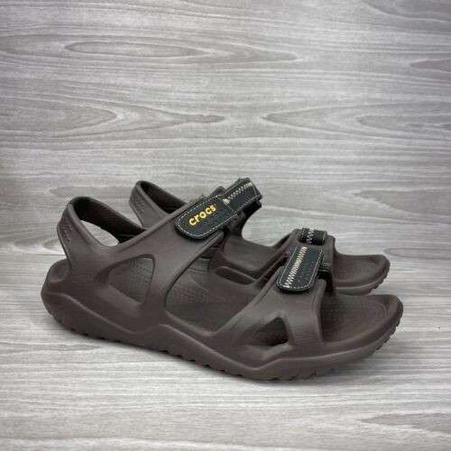 Чоловічі Сандалії Crocs Swiftwater River Sandal Espresso — фото 13