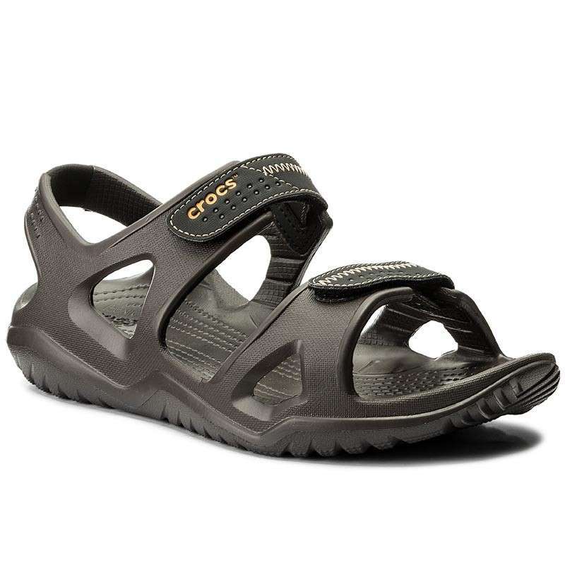 Чоловічі Сандалії Crocs Swiftwater River Sandal Espresso — фото 5