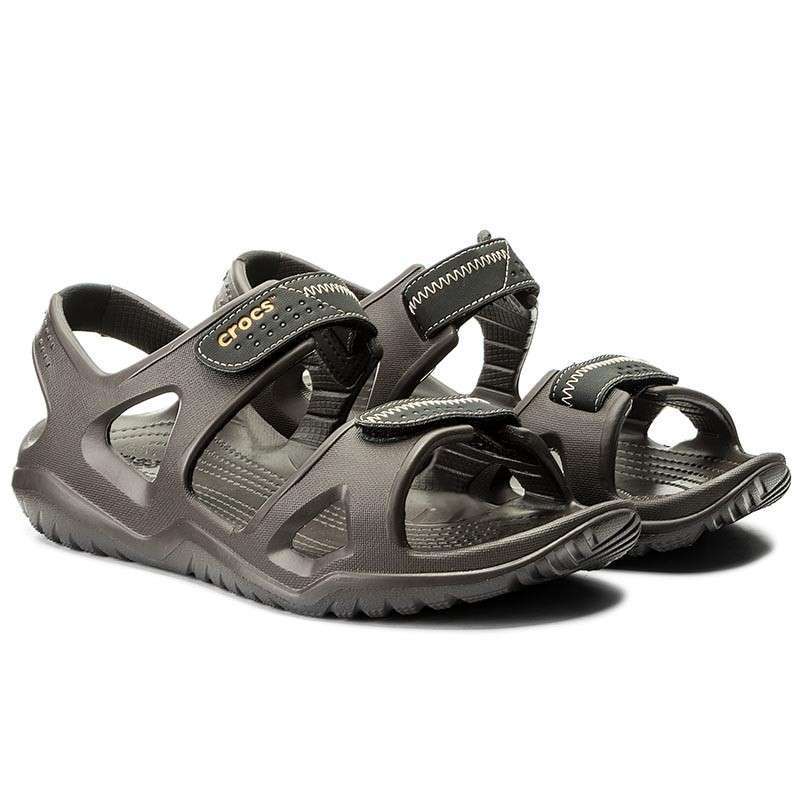 Чоловічі Сандалії Crocs Swiftwater River Sandal Espresso — фото 7