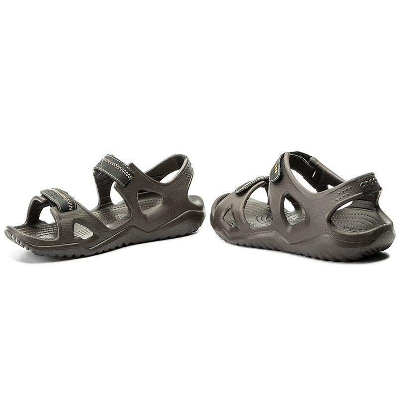 Чоловічі Сандалії Crocs Swiftwater River Sandal Espresso — фото 8