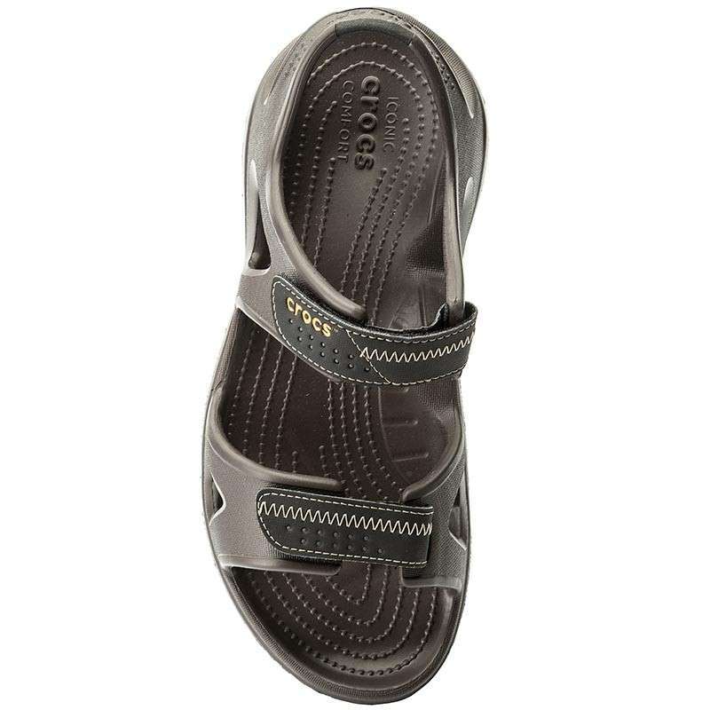 Чоловічі Сандалії Crocs Swiftwater River Sandal Espresso — фото 10