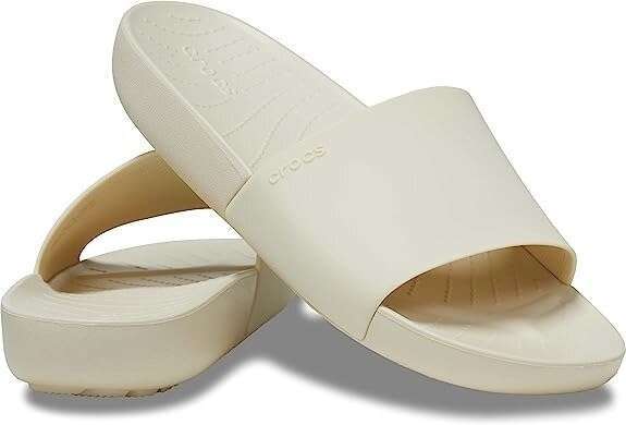 Жіночі шльопанці Crocs Slide Splash Bone — фото 1