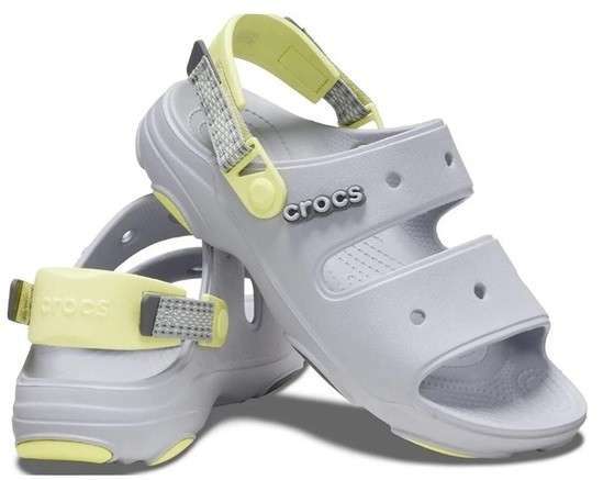 Чоловічі сандалії Crocs Classic All-Terrain Sandal Light Grey — фото 11