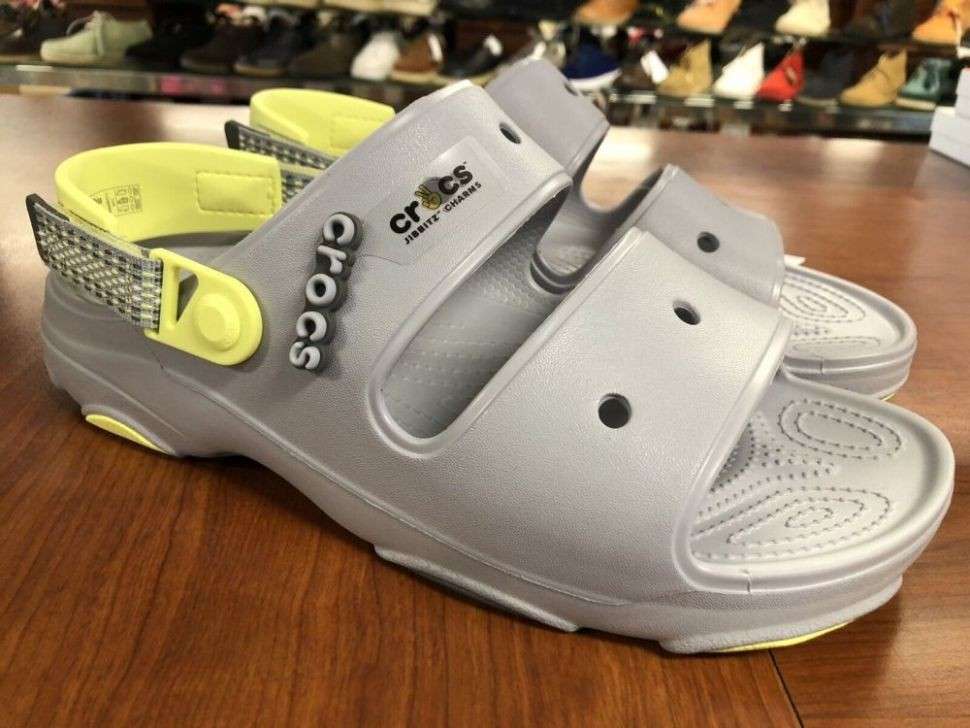 Чоловічі сандалії Crocs Classic All-Terrain Sandal Light Grey — фото 6