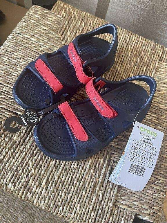 Дитячі сандалії для хлопчика Crocs Kids' Swiftwater River Sandals — фото 13