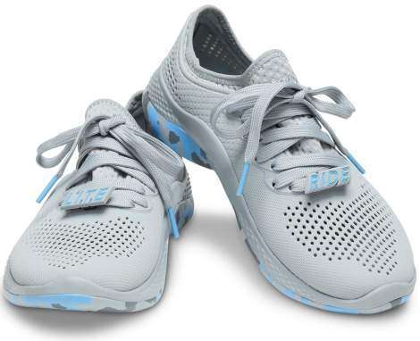 Жіночі кросівки Crocs LiteRide 360 Marbled Pacer Sneaker Light Grey/Oxygen
