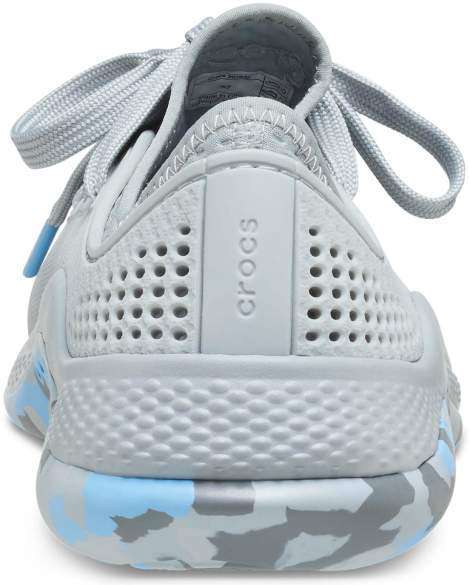 Жіночі кросівки Crocs LiteRide 360 Marbled Pacer Sneaker Light Grey/Oxygen — фото 2