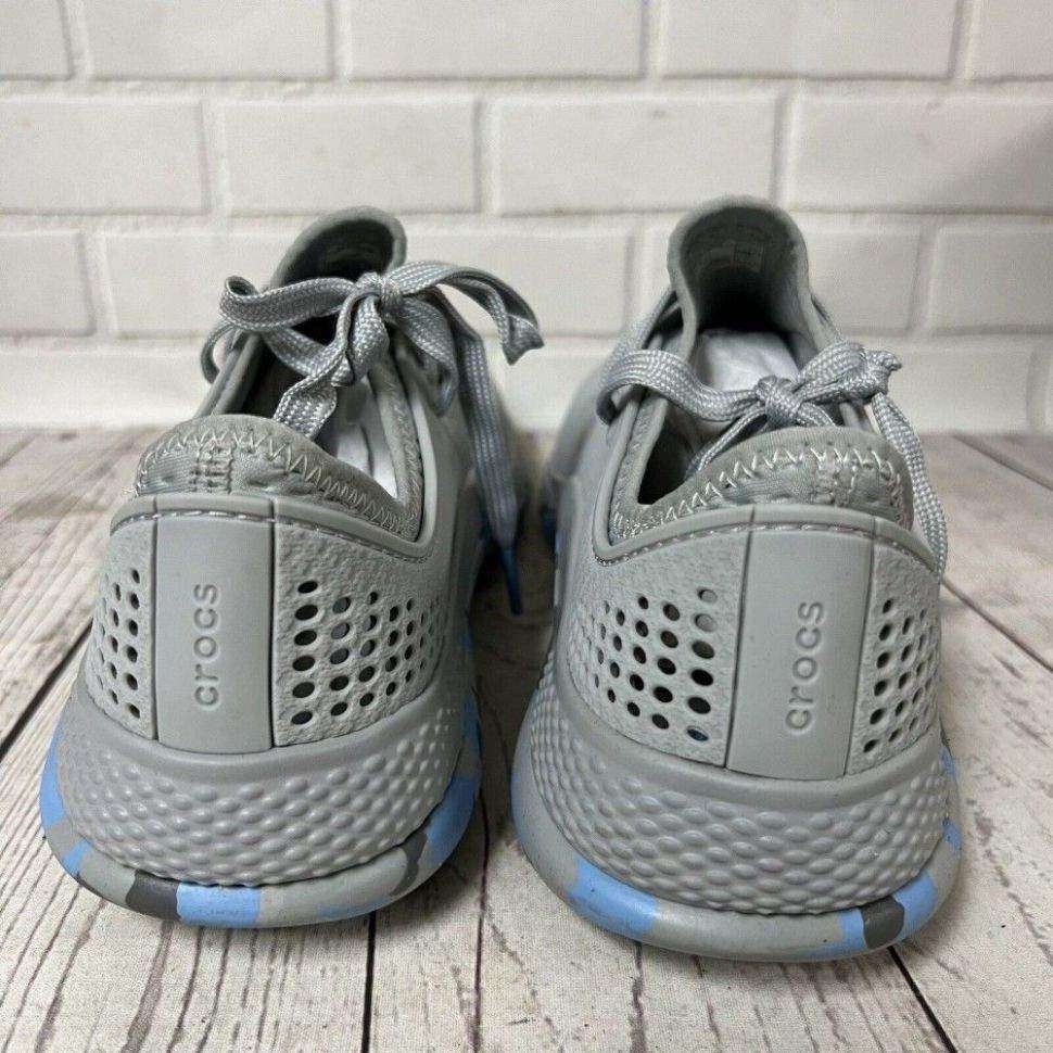 Жіночі кросівки Crocs LiteRide 360 Marbled Pacer Sneaker Light Grey/Oxygen — фото 11