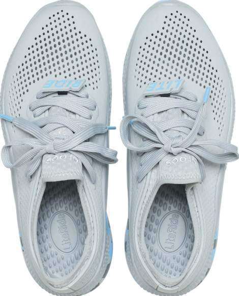 Жіночі кросівки Crocs LiteRide 360 Marbled Pacer Sneaker Light Grey/Oxygen — фото 3
