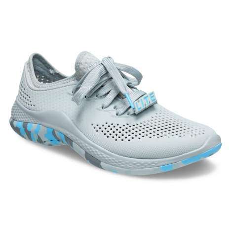 Жіночі кросівки Crocs LiteRide 360 Marbled Pacer Sneaker Light Grey/Oxygen — фото 6