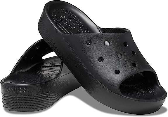Жіночі шльопанці Crocs Classic Platform Slide Black