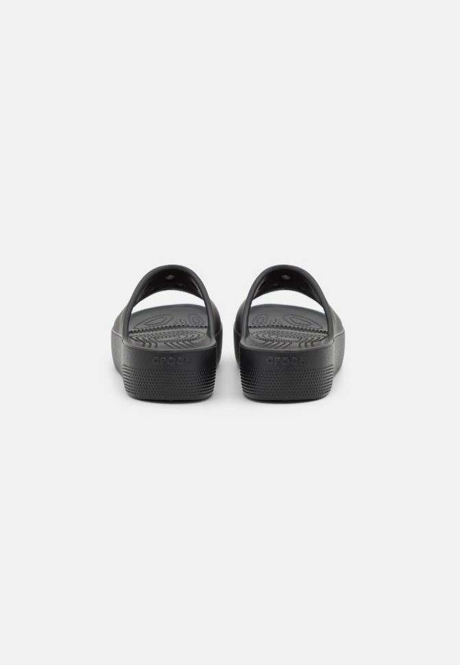 Жіночі шльопанці Crocs Classic Platform Slide Black — фото 4