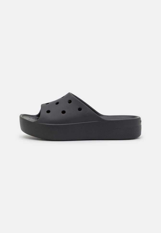 Жіночі шльопанці Crocs Classic Platform Slide Black — фото 6
