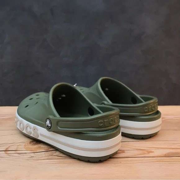 Чоловічі Crocs Bayaband Clog Army Green/Cobblestone — фото 2