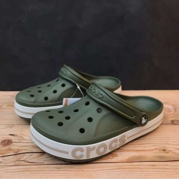 Чоловічі Crocs Bayaband Clog Army Green/Cobblestone — фото 3