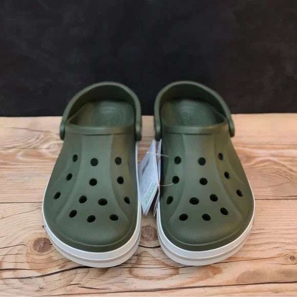 Чоловічі Crocs Bayaband Clog Army Green/Cobblestone — фото 4