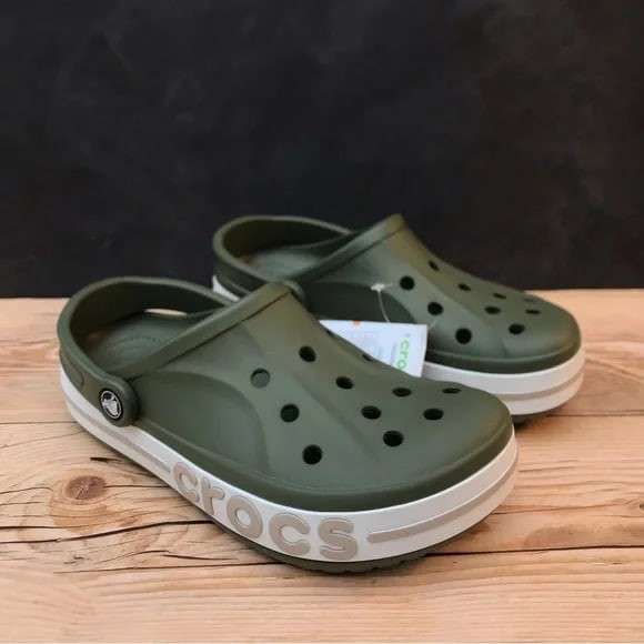Чоловічі Crocs Bayaband Clog Army Green/Cobblestone — фото 5