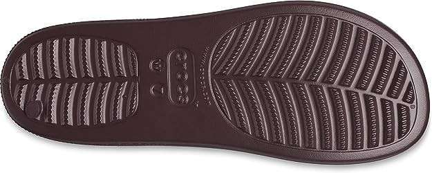 Жіночі шльопанці Crocs Classic Platform Slide Dark Cherry — фото 6