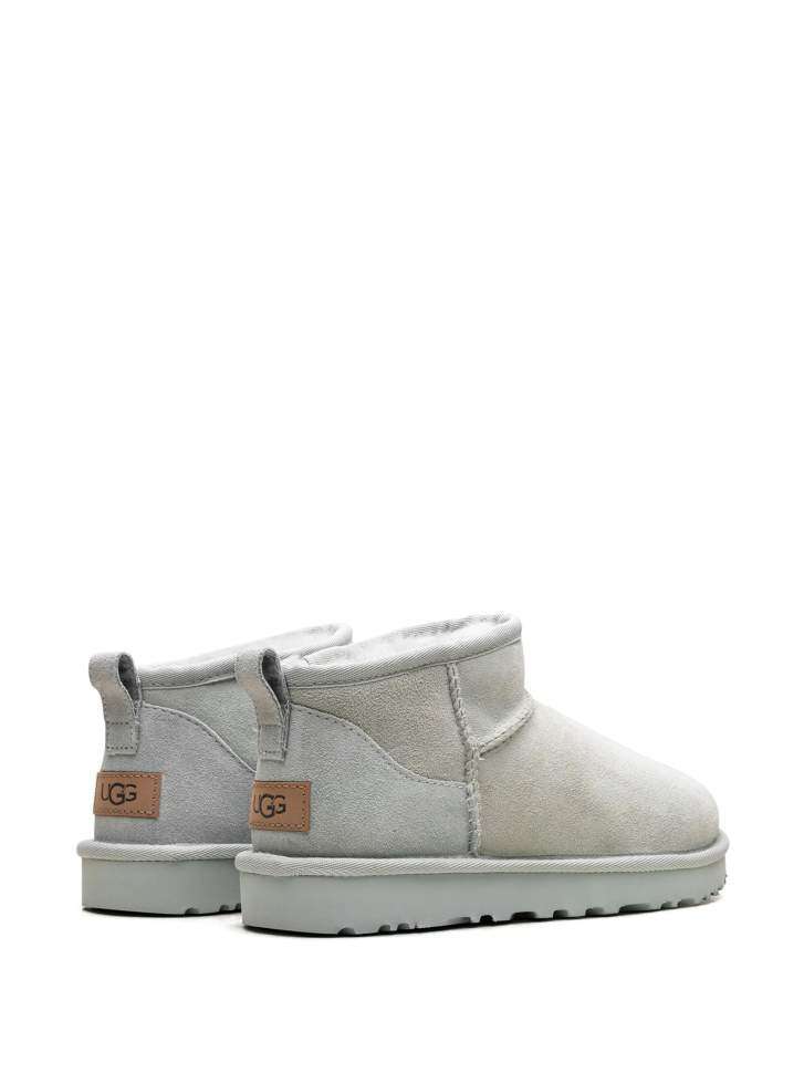 Жіночі UGG Ультра Міні Світло Сірі Замшеві Classic Ultra Mini Light Grey Suede — фото 4