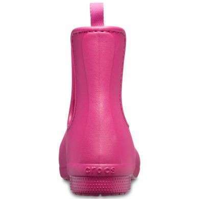 Жіночі гумові чоботи Crocs Women’s Freesail Chelsea Boot Berry\Dots — фото 3