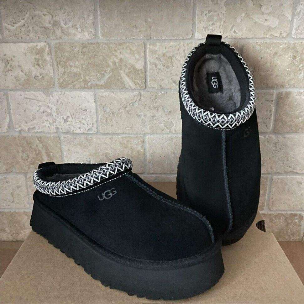 Жіночі UGG Тазз Ультра Міні Платформа Чорні Tazz Platform Black — фото 10