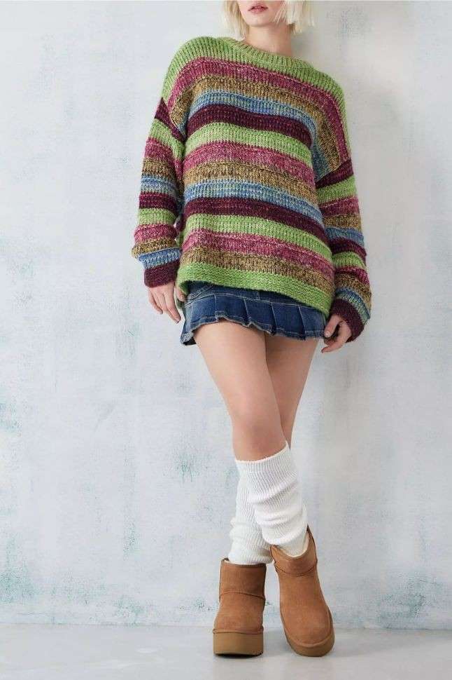 Жіночі UGG Міні Платформа Помаранчеві Замша Mini Platform Chestnut Suede — фото 11