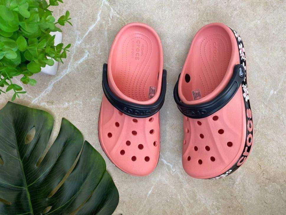 Жіночі Crocs Bayaband Clog Melon / Floral — фото 3