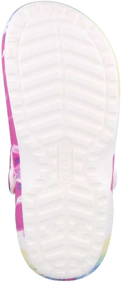 Жіночі Crocs Клог Утеплені Світло Сині Classic Lined Clog Tie Dye Powder Blue /Multi — фото 9