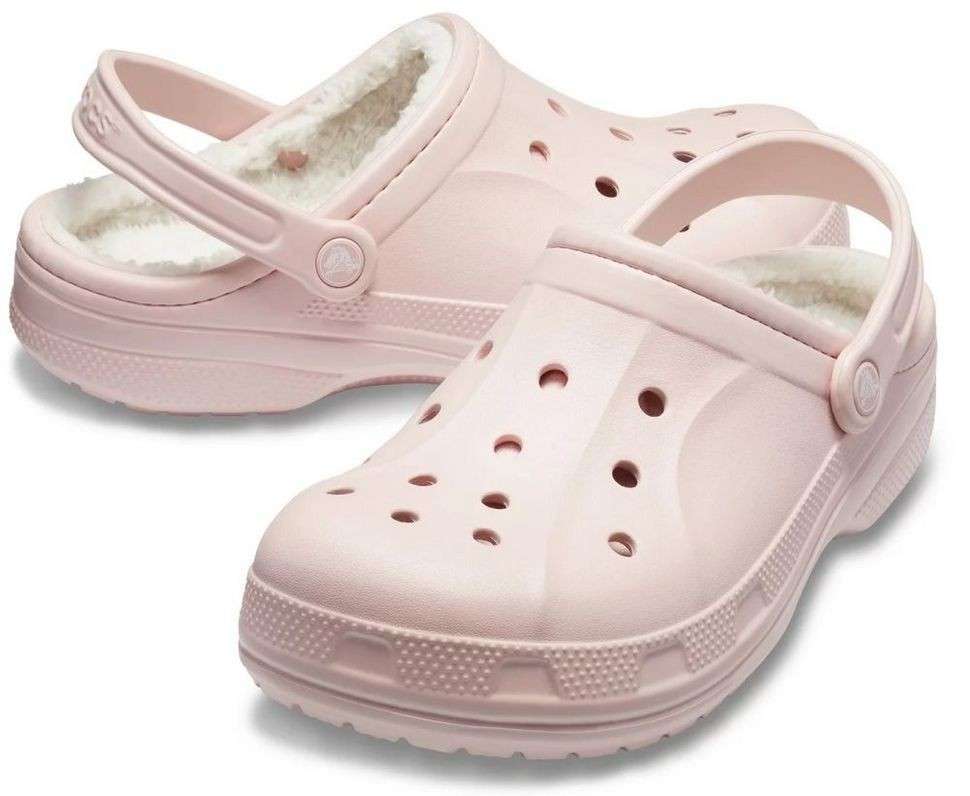 Жіночі Crocs утеплені Рожеві Ralen Lined Clog Cotton Candy Oatmeal